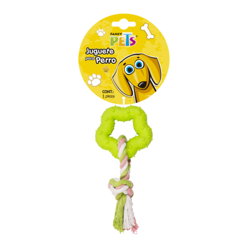 Fancy Pets - Juguete para Perro, Cuerda con Estrella