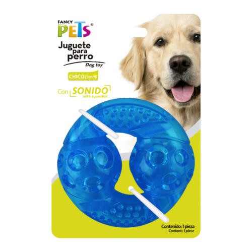 Fancy Pets - Juguete para Perro Dona Flexible con Sonido