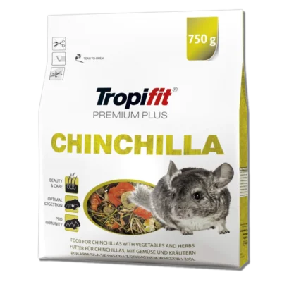 Tropifit - Alimento Premium Plus para Chinchilla 750g