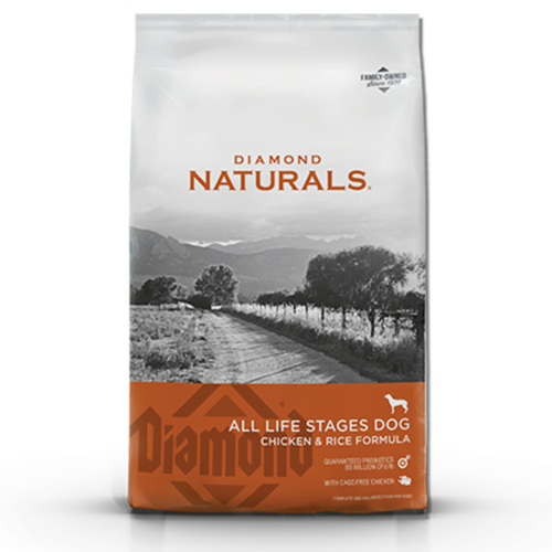 Diamond Naturals - Chicken & Rice Alimento para Perro 18.14kg