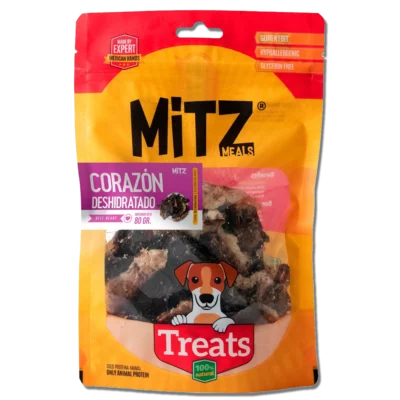 Mitz - Premios para Perros Corazón Deshidratado 80gr