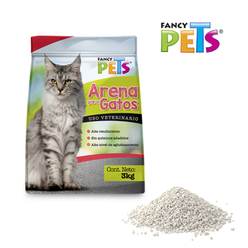 fl3933_m1_3 Fancy Pets - Arena para Gatos 3kg