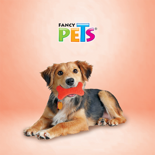 fl8509_m_2 Fancy pets - Juguete para Perro Hueso de Caucho con Huellas