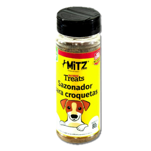 Mitz - Sazonador de croquetas para Perros Sabor a Hígado 80gr