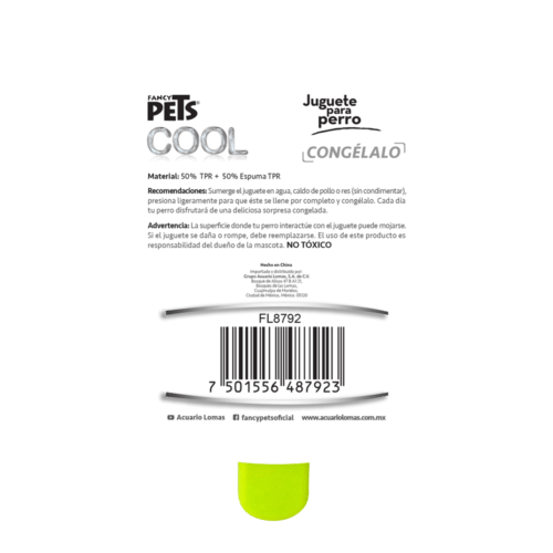 Fancy Pets - Juguete Refrescante para perro Paleta Congelable Cool