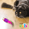 Fancy Pets - Juguete para Gatos Ratón Con Plumas