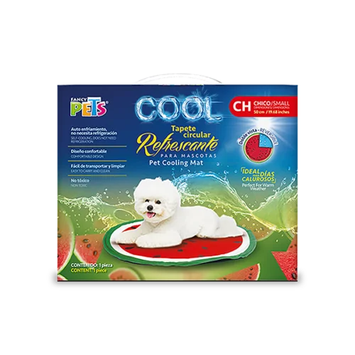 Fancy Pets - Tapete Circular Refrescante para Perros Sandía Cool CH