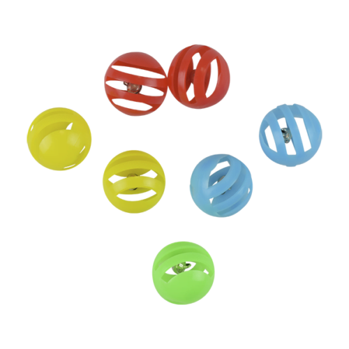 fl8267_f1_3 Fancy Pets - Pelotas para Gato Juguetes Sound d 7 Piezas