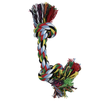 Juguete para perros de hilo multicolor