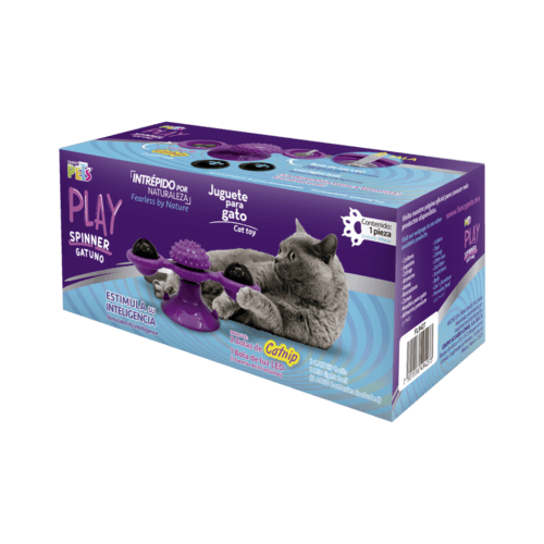 Fancy Pets - Juguete para Gato Spinner con Catnip
