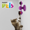 Juguete para gato spinner gatuno con catnip para gato de la línea Play de Fancy Pets está diseñado para estimular el instinto cazador de tu gato, con elementos que llamarán su atención como el movimiento y las luces del spinner. Promueve la salud dental.