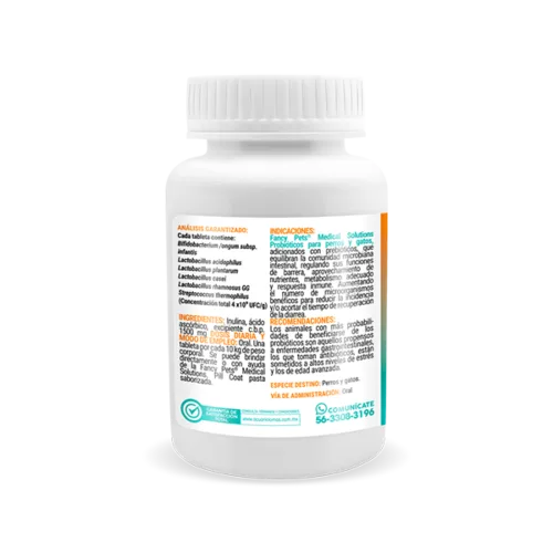Medical Solutions - Probioticos Tabletas Masticables para Perros y Gatos Medical Solutions - Probioticos Tabletas Masticables para Perros y Gatos