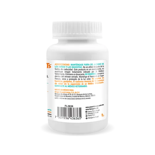 FL3636_E_I Medical Solutions - Probioticos Tabletas Masticables para Perros y Gatos